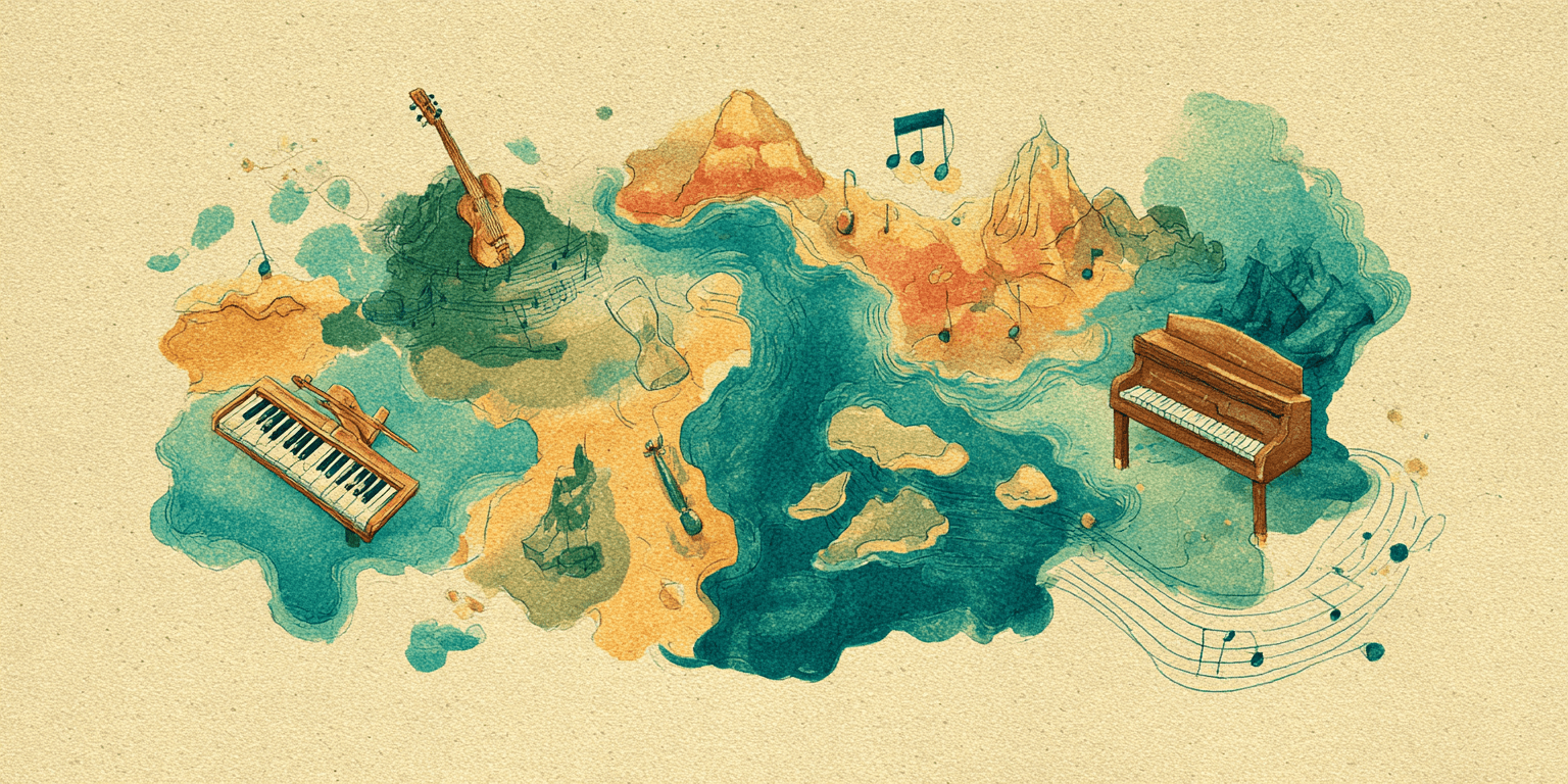 Travel game background